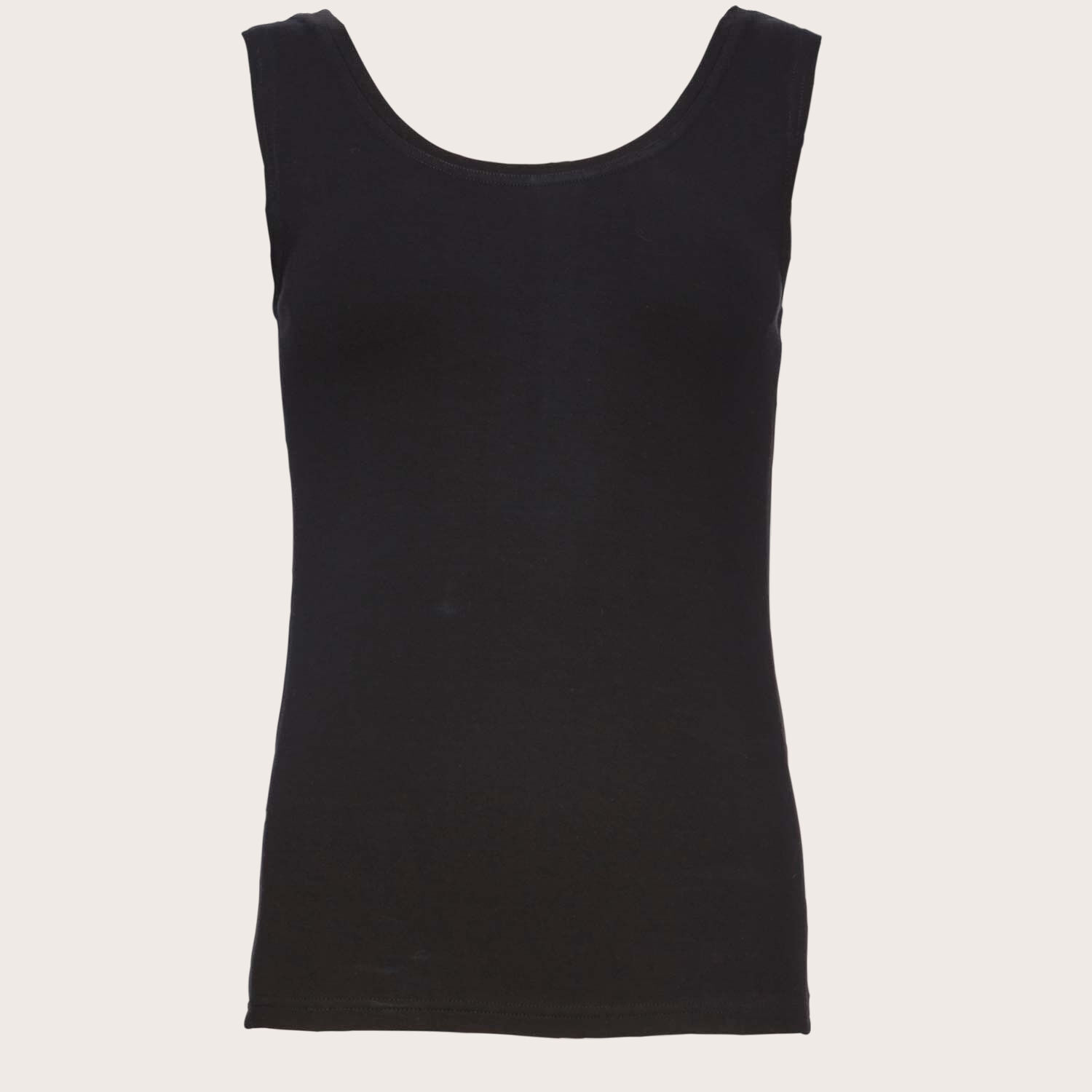 Els JERSEY Top, Black